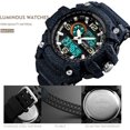 thumbnail image 6 of Men's Digital Sports Watch, Military Waterproof Watches LED Screen Large Face Stopwatch Alarm Wristwatch, 6 of 14