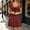 Wine, variant on Women's V-Neck Short Sleeve Loose Casual Summer Dress, Solid Color Outdoor Fashion