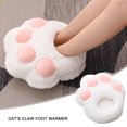 thumbnail image 2 of Calentador de pies eléctrico de invierno Pies en forma de pata de gato desmontables Almohadilla de calefacción constante FLhrweasw Nuevo, 2 of 6