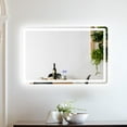 thumbnail image 6 of CHLOE Lighting LUMINOSITY Back Lit Rectangular TouchScreen LED Mirror 3 Color Temperatures 3000K-6000K 36" Wide, 6 of 17