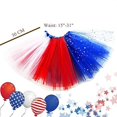 thumbnail image 3 of YunPes Independence Day Girls American Flag Tutu Pleated Tulle Pleated Skirt Winter Vest for Baby Girl, 3 of 5
