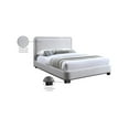 thumbnail image 2 of Meridian Furniture Nolita Grey Linen Textured Fabric Queen Bed, 2 of 7