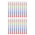 thumbnail image 1 of Uxcell Stacking Crayons, 20 Pack 10 Colors Stackable Round Drawing Crayons, 1 of 6