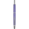 thumbnail image 4 of PILOT Stylo-plume Rechargeable et Rétractable Vanishing Point Decimo, Corps Violet avec Accents Rhodiés, Plume Moyenne (65344), 4 of 9
