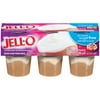Jell-O Ready To Eat: Pudding Snacks Reduced Calorie Sugar Free Cinnamon Roll, 6 Ct