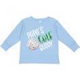 thumbnail image 3 of Inktastic Papa's Golf Buddy with Golf Ball Boys or Girls Long Sleeve Toddler T-Shirt, 3 of 5