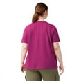 thumbnail image 3 of Dickies Women's Plus Cooling Short Sleeve Pocket T-Shirt, Festival Fuchsia, 1PS, 3 of 5