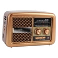 thumbnail image 1 of Full Band Portable Shortwave Radio, AM  SW Weather Radio, Dual Power Supply Emergency Radio with Multi Source Music Playback, for Home Kitchen Outdoor, 1 of 7