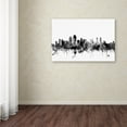 thumbnail image 4 of Trademark Fine Art "San Diego CA Skyline B&W" Canvas Art by Michael Tompsett, 4 of 4
