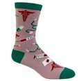 thumbnail image 7 of Women's Medical Pattern Socks for Nurses and Doctors Cute Funny Hospital Graphic Novelty Footwear, 7 of 7