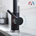 thumbnail image 3 of New - Kitchen Faucet Black 360 Rotatable Kitchen Faucet Made Of Stainless Steel Suitable For Kitchen Sin_Perfect Gift, 3 of 5
