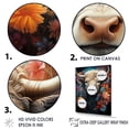 thumbnail image 3 of Designart "Cosmic Highlanders In Yak Land II" Yaks Floater Framed Wall Decor, 3 of 5