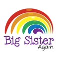 thumbnail image 2 of CafePress - Big Sister Again Rainbow -  Round Wood Ornament 4", 2 of 2