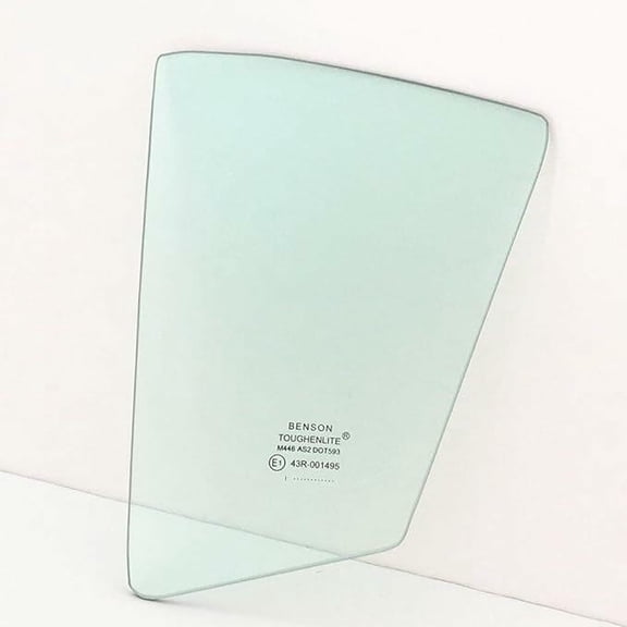 Driver Left Side Rear Vent Window Vent Glass Compatible with Mazda 3 4 Door Sedan 2010-2013 Vehicle Models