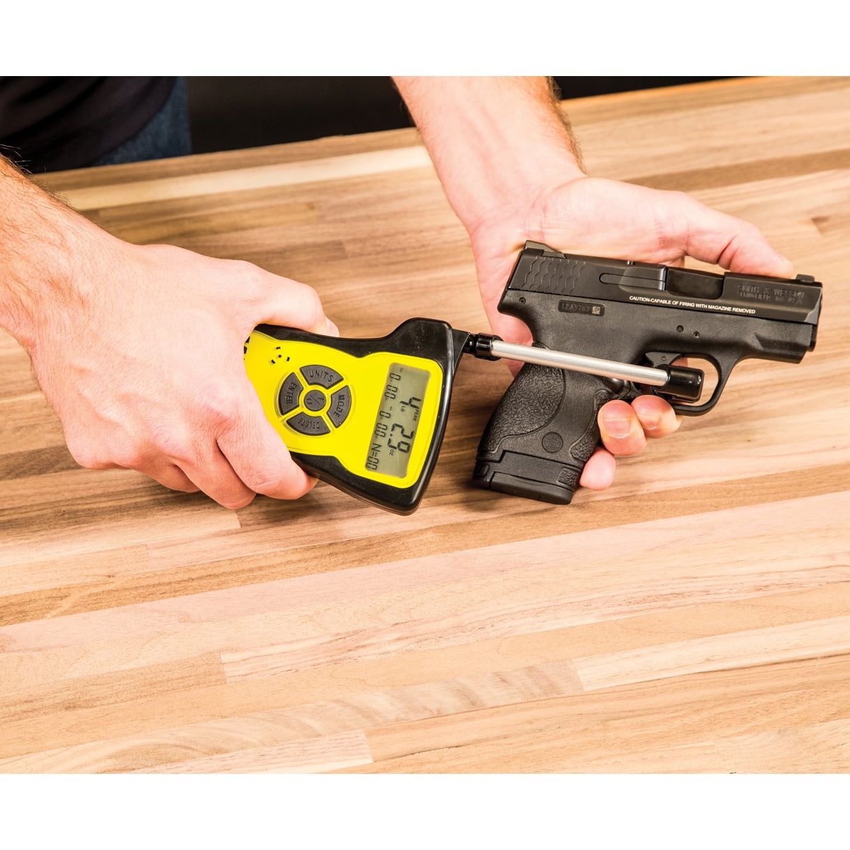 Professional Digital Trigger Pull Gauge with 1 Oz Increments & Digital Display 