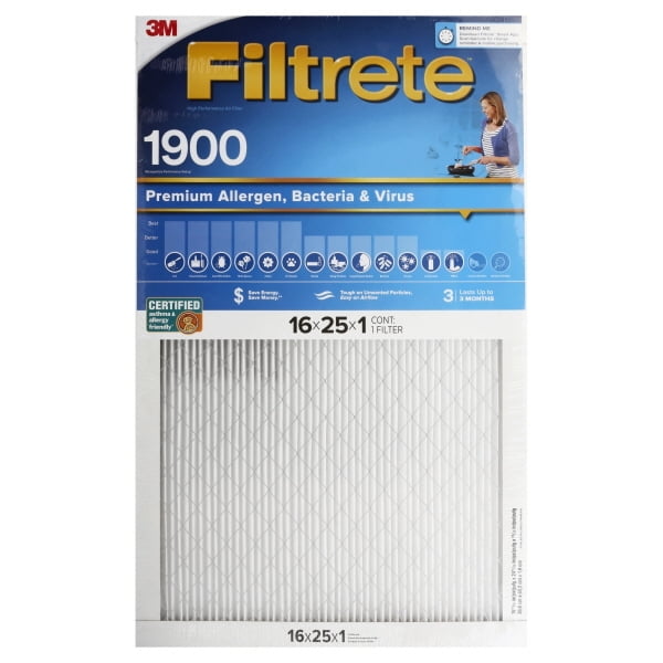6 Pack Genuine 3M Filtrete 14x24x1 Ultra Allergen Reduction Air Filter 1500