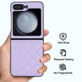 thumbnail image 5 of for Motorola Razr 2024 Case Elegant PU Leather, Motorola Razr 2024 Case Protective Premium Slim Thin Phone Case for Women Girls Compatible with Motorola Razr 2024, Purple, 5 of 8