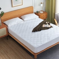 JML King Mattress Pad , 16" Deep Pocket Mattress Cover, Soft Quilted Mattress Protector