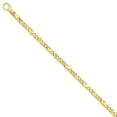 thumbnail image 3 of 14K Yellow Gold 5mm Polished Fancy Link Chain 24 Inch, 3 of 5