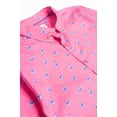 thumbnail image 2 of Ragstock Pink Flamingos Woven Button Up Shirt (Extended Sizes), 2 of 3