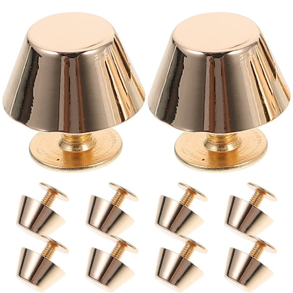 12 Pieces Bucket Feet Rivet Screws for Tote Bags Handbags Studs Accessories
