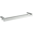 thumbnail image 2 of Cortesi Home Enzo Contemporary Stainless Steel Double Towel Bar, Chrome, 2 of 2