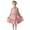 1#Pink, variant on Tiijoy Toddler Girls Sleeveless Polo Dress Casual Tiered Midi Skater Dress, Sizes 2-3