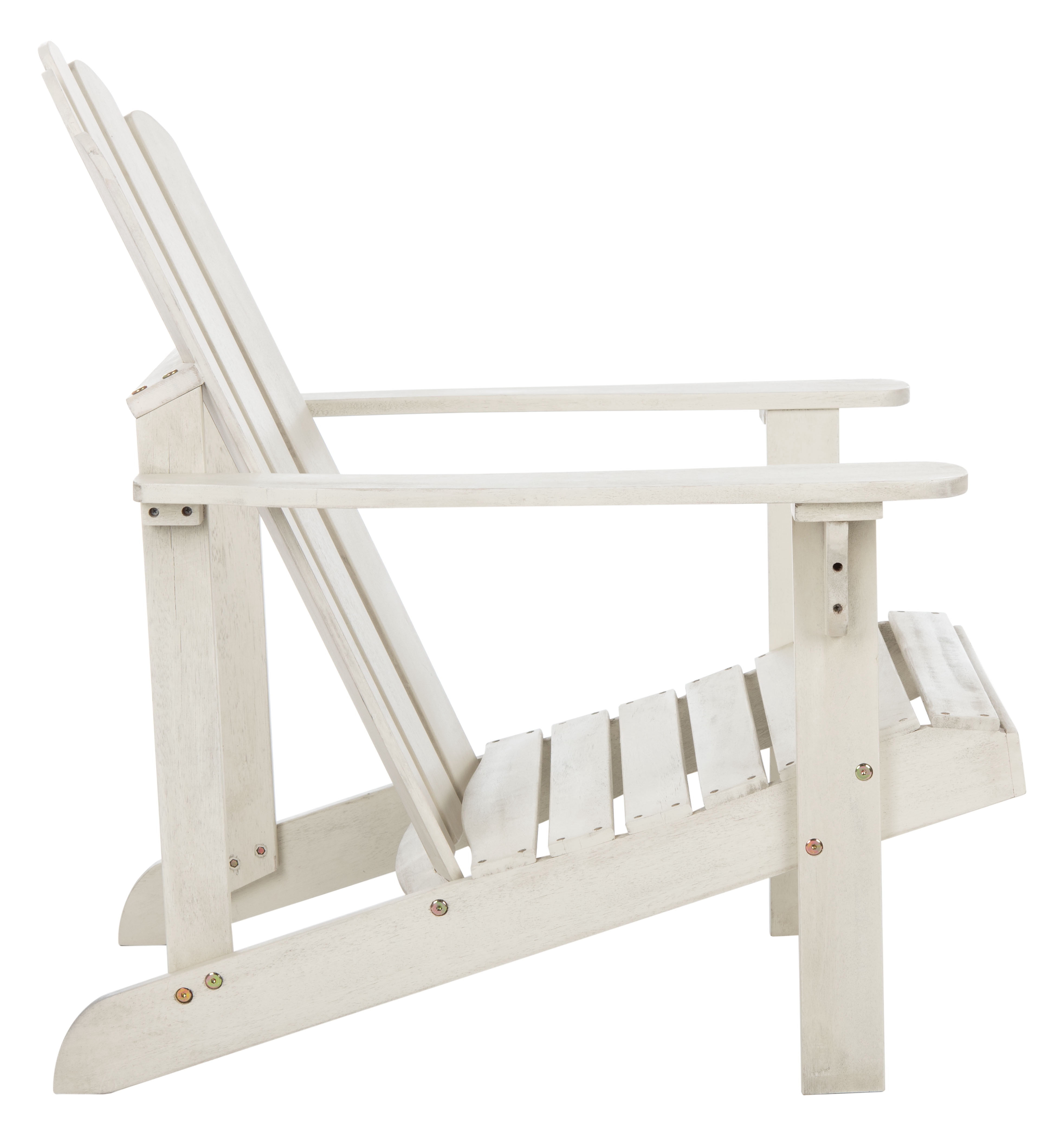 SAFAVIEH Outdoor Collection Topher Adirondack Chair White