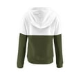 thumbnail image 4 of BLCHUNen Hoodies for Women Casual Pullover Drawstring Button Fall Sweatshirts with Pocket Leisure Workout Long Sleeve Tops, 4 of 6
