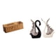 thumbnail image 1 of Estuche para pañuelos de escritorio,Caja de pañuelos faciales de papel retro de madera,Tapa para caja de pañuelos,porta servilletas de papel facial,estatua de cisne,Figuras de, 1 of 8