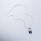 thumbnail image 4 of Linda ángel Ala Crystal Colgante Collar de Azul Fernando Collar colgante de cristal, 4 of 8