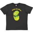 thumbnail image 3 of Inktastic Little Brother Dinosaur Youth T-Shirt, 3 of 5