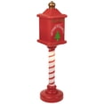 thumbnail image 6 of Northlight Lighted Letters To Santa Mail Box Blow Mold Outdoor Christmas Decoration - 40.5", 6 of 10