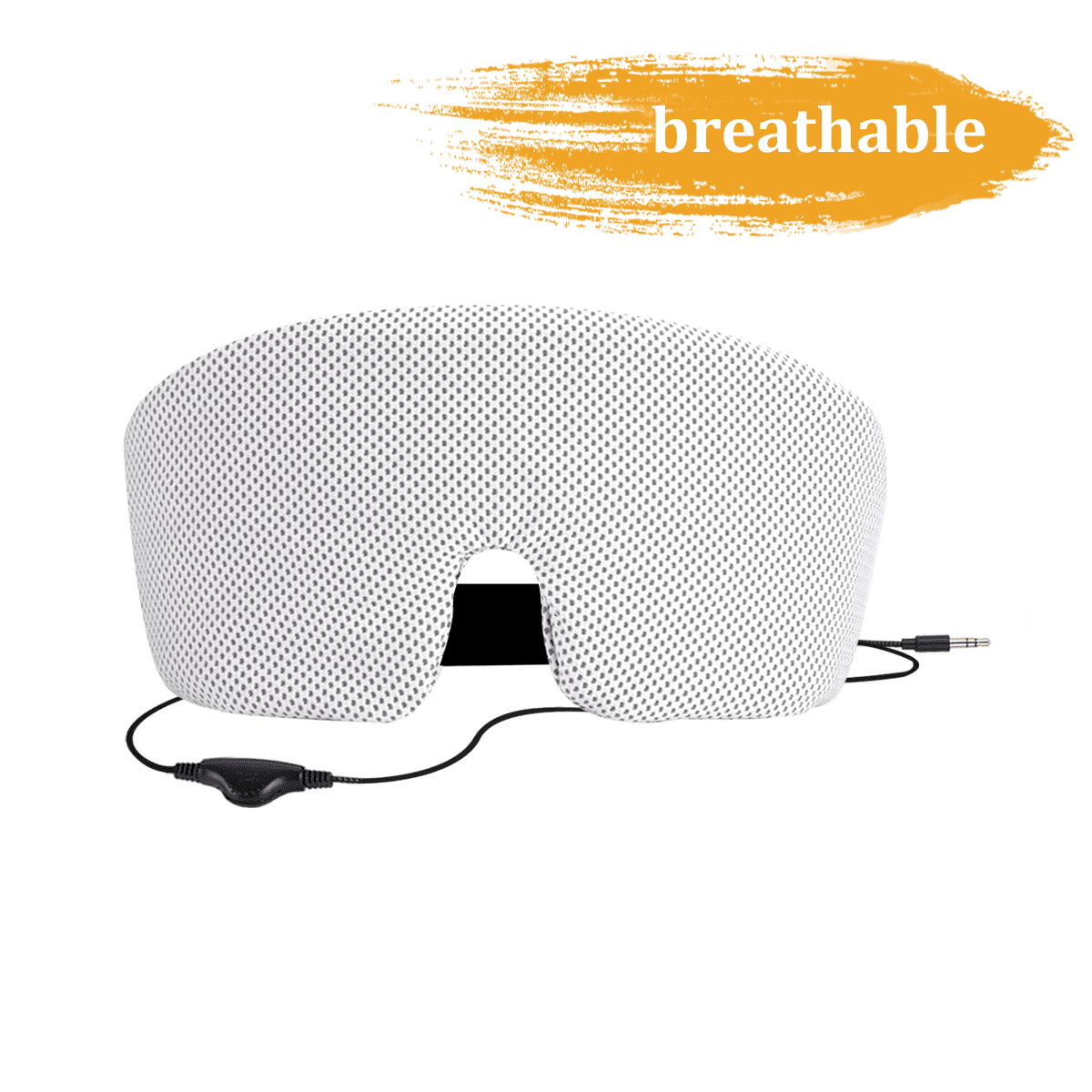 AGPTEK SleepPhones Soft Comfortable Wired Sleep Headphones Eye Mask