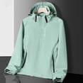 thumbnail image 7 of Waterproof Rain Jackets for Women Plus Size Lightweight Outdoor Windproof Jacket With Hood And Sporty Coat, 7 of 7