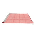 thumbnail image 2 of Ahgly Company Machine Washable Indoor Rectangle Solid Red Modern Area Rugs, 2' x 4', 2 of 4