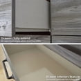 thumbnail image 3 of Ashley Furniture Bronyan 4-Drawer Wood Chest in Rustic Charcoal, 3 of 10