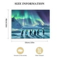 thumbnail image 3 of Acheng  Northern Lights Canvas Print Penguins on Iceberg Landscape Picture Aurora Borealis Wall Art for Living Room Home Decoration Framed Ready to Hang  pattern1, 3 of 6