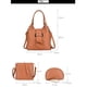 thumbnail image 2 of Juego De Bolsos De Gran Capacidad A La Moda P/mujer 3 Piezas NEGRO Bolso bolso, casual, negro, 2 of 2