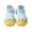 Blue, variant on Visland 1Pair Baby Comfortable Rubber Sole Sock Shoes for First Steps