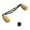 Golden, variant on colaxi Fishing Reel Handle Fishing Accessories Sea Fishing Carbon Baits Reel Handle