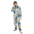 thumbnail image 5 of Vzayyk 4T-14Y Size Aviliable Cozy One-Piece Footless Sleeper Pajama Collar, 5 of 8