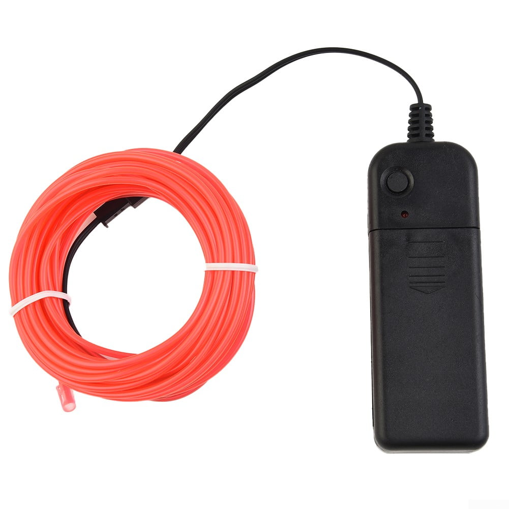 Flexible Neon LED Light Glow EL Wire String Strip Rope Tube Car ...