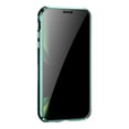 thumbnail image 5 of Alltyech Anti-peeping Magnetic Case for Apple iPhone 12 6.1", Anti-spying Screen Protector Metal Frame Privacy Protection Bumper Adsorption Cover Case for Apple iPhone 12 6.1", Blue, 5 of 8