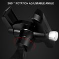 thumbnail image 4 of Qualitchoice Motorcycle Handlebar Cell Phone Clamp Durable Easy to Install Phone Stand for Bicycles Motorcycles Stroller, 4 of 8