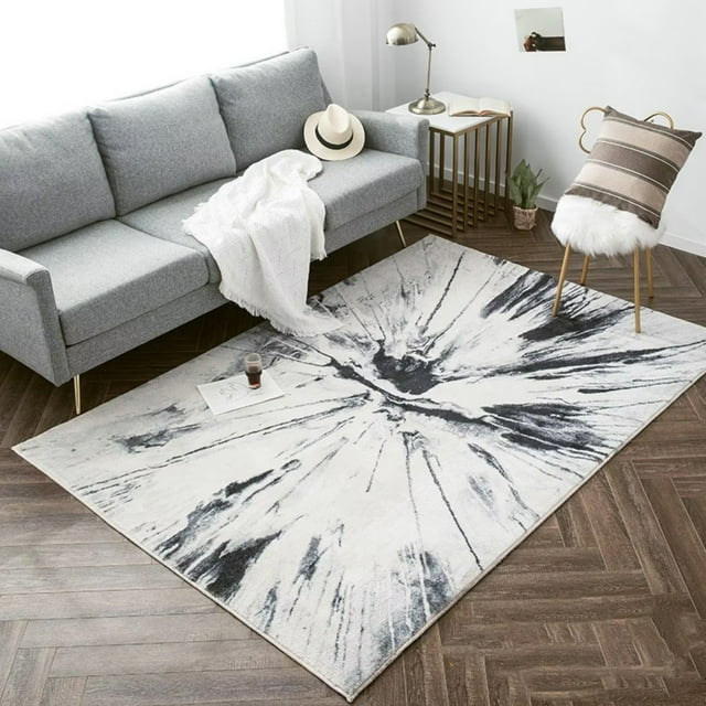Rugs Light Luxury Modern Rustic Design Area Rug | Carpet for Living Room, Bedroom, Kitchen, Dining, Home Office Floor Décor | 80*160cm