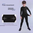 thumbnail image 1 of Mallas de entrenamiento para niños, ropa deportiva de otoño e invierno, ropa de fondo, baloncesto, fútbol, ropa de secado rápido, ropa de fitness para niños y niñas, 1 of 5