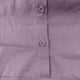 thumbnail image 5 of Vestidos Casuales Para Mujer, Blusas De Mujer De Moda Blusa informal de lino de manga corta con botones y solapa de color liso para mujer, 5 of 5