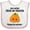 White and Pink, variant on Inktastic Non-Verbal Trick or Treater with Cute Pumpkin Boys or Girls Baby Bib