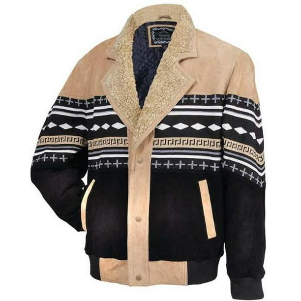 Solid Genuine Suede Leather Jacket